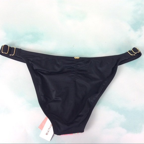 New PilyQ Clara Adjustable Bikini Bottoms - Picture 3 of 5
